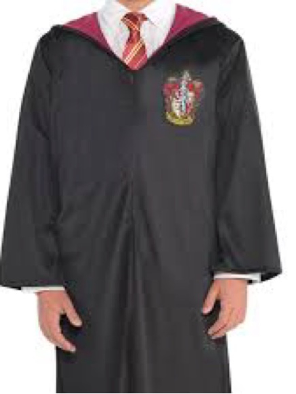 Kids Harry Potter Gryffindor Cloak, Halloween Costume, Size M 7/8